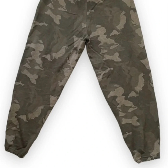 prAna Wm’s Cozy Up Ankle Cropped Sweat Pant Jogger Green Camo Sz Small N… - Picture 5 of 13